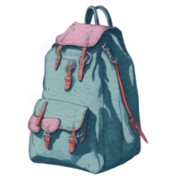 Backpack vintage style png