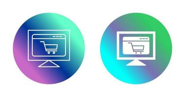 Ecommerce Website Vector Icon