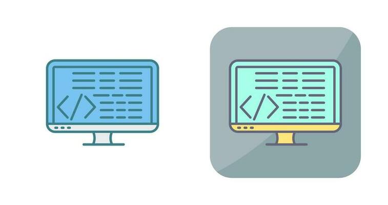 Coding Vector Icon