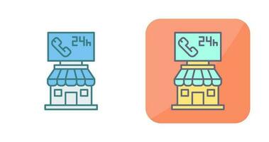 24 hours Vector Icon