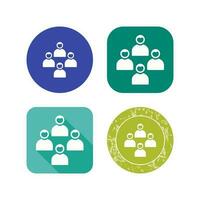 Network Group Vector Icon