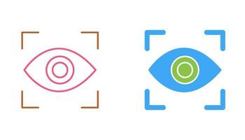 Eye Scan Vector Icon