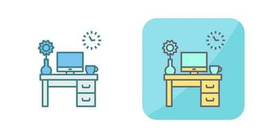 Work Table Vector Icon