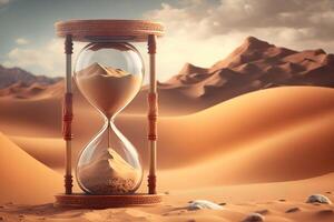 Sands of Time Background. photo