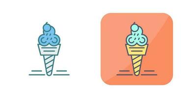 icono de vector de helado