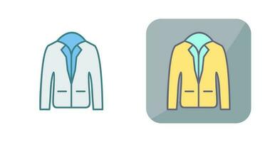 icono de vector de chaqueta elegante