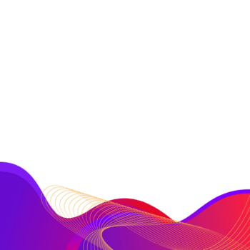 abstrato ondulado gradiente o negócio canto fronteira png