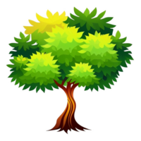 albero illustrazione png trasparente