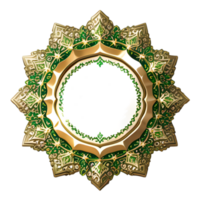 musulmán ornamento circulo un png