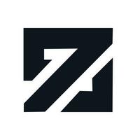 Abstract z letter logo vector