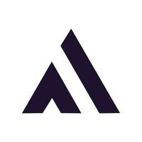 Letter a logo vector