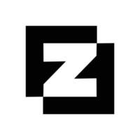 Initial fz logo vector