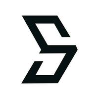 vector de logotipo de letra s