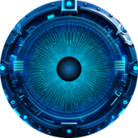 Modern Technology Eye Cybersecurity Crop-out png