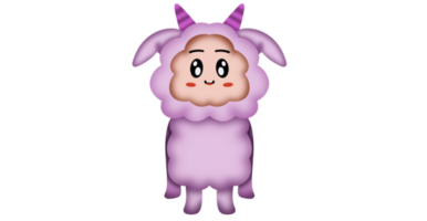 Sheep cute eid adha png