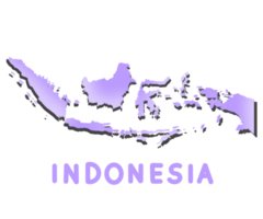 da indonésia mapa ilustração png