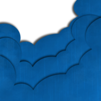 3d wolk illustratie png