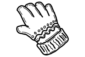 Hygge Item Element - knit gloves png