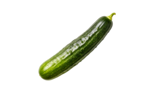 whole fresh cucumber, AI Generative png