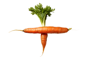 fresh carrot, decorative arrangement, AI Generative png