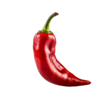 une Frais rouge le Chili poivre, ai génératif png