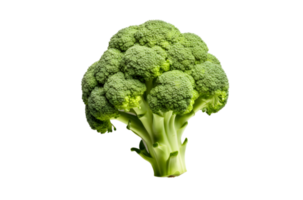groen broccoli, macro fotografie stijl, ai generatief png