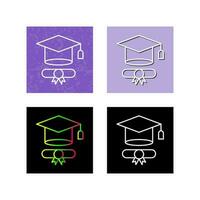 Graduation Hat Vector Icon