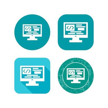 Coding Vector Icon