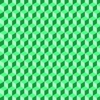 Seamless Cubes Pattern ,abstract cube pattern, green color vector background.