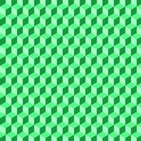 Seamless Cubes Pattern ,abstract cube pattern, green color vector background.