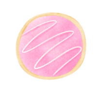 Pink sugar cookie png