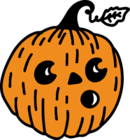 Halloween pumpkin monster png