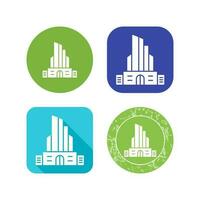 Office Building Vector Icon