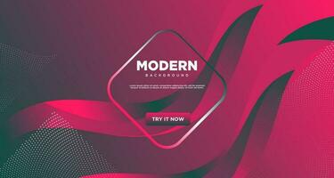 Liquid color background design. Liquid gradient shape composition. Futuristic design poster vector