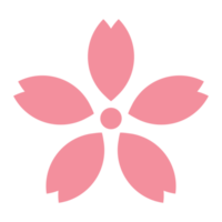 pink flower illustration png