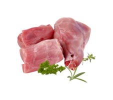 Fresco carne Listo a cocinar cortar afuera, aislado transparente antecedentes png