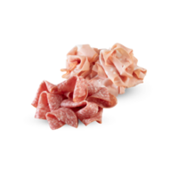 Salami Bologna Cut out, isolated transparent background png