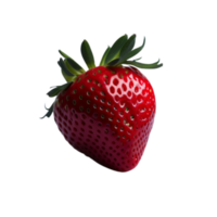 aislado rojo fresa Fruta fotografía en transparente fondo, fresa Fruta aislado, fresa en transparente antecedentes png