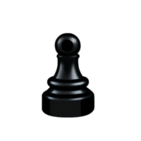 Pfand Schach Stück Clip Art isoliert auf transparent Hintergrund, Schach Pfand Clip Art, isoliert Schach Pfand Stück Clip Art png