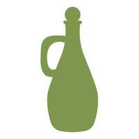 Ancient jug. Simple icone. Vector illustration isolated on white background.