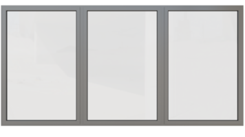 aislado 3d representación de un moderno ventana para hogar png