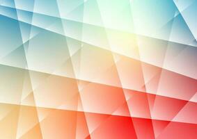 Colorful geometric line graphic banner presentation background vector