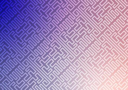 Geometric line pattern gradient purple presentation background vector
