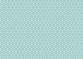 Abstract hexagram snow pattern ice cool blue presentation background vector
