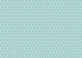 Abstract hexagram snow pattern ice cool blue presentation background vector