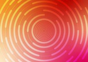 Red line pattern circle wave cover banner presentation background vector