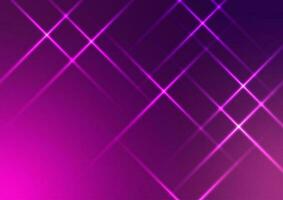 Purple laser light line net geometric layer cover background vector