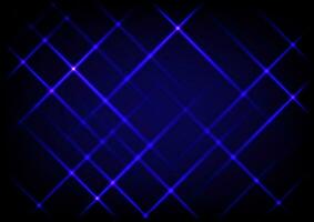 Blue laser light line net geometric layer cover background vector