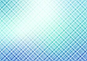 Geometric square pattern line blue light gradient presentation background vector