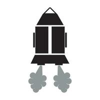 spaceship icon vector